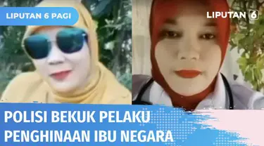 Penyidik dari Polres Muna, Sulawesi Tenggara, terus menyelidiki motif seorang wanita yang menghina Ibu Negara, Iriana Widodo dengan video yang diunggah melalui akun media sosial. Pelaku dibawa ke RSJ di Kendari untuk jalani pemeriksaan kejiwaan.