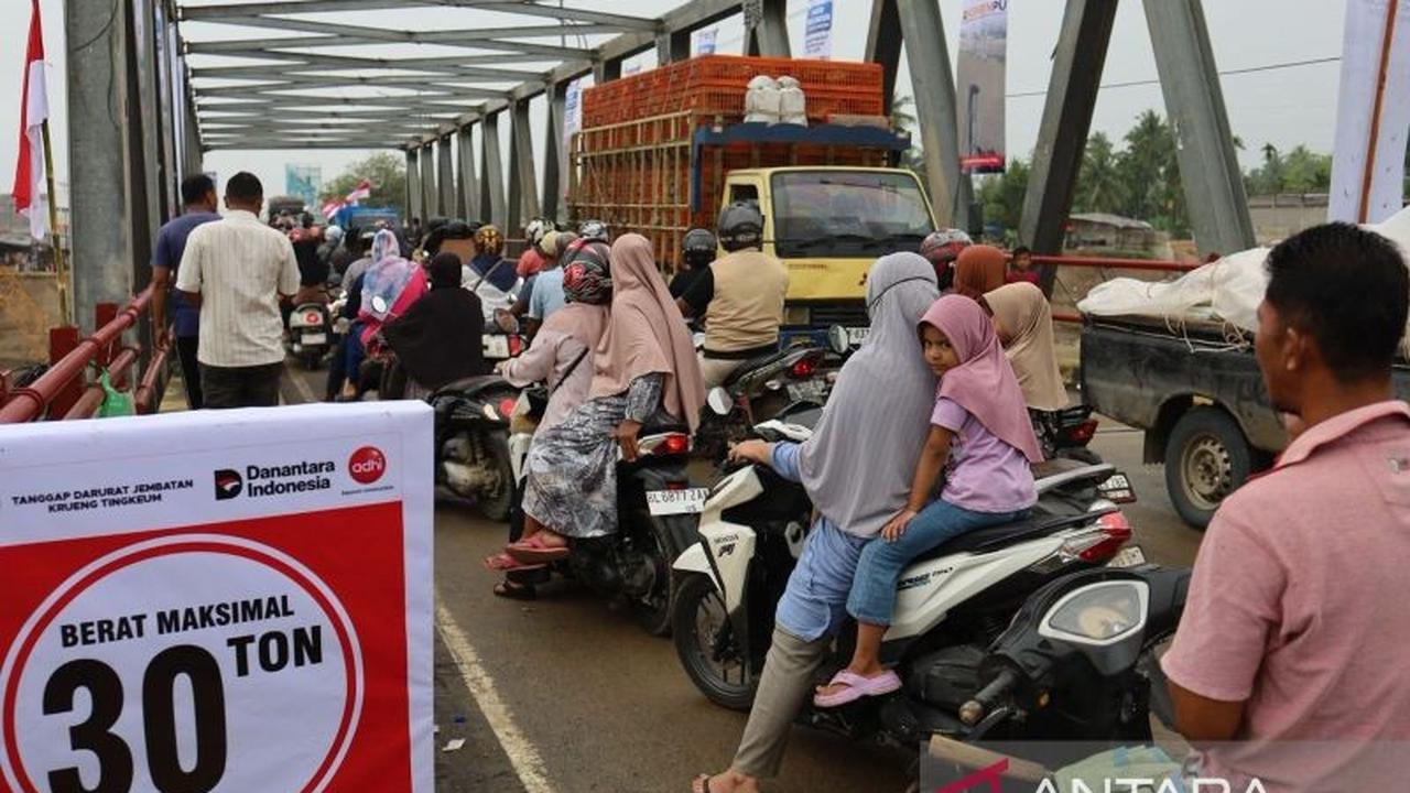 Jembatan Darurat Aceh-Medan Kembali Tersambung, Pulihkan Konektivitas Krusial