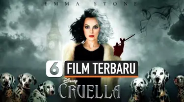 Pada Mei mendatang rumah produksi Walt Disney dikabarkan akan merilis film Cruella, tokoh penjahat dari film kartun 101 Dalmatians yang diperankan oleh Emma Stone.