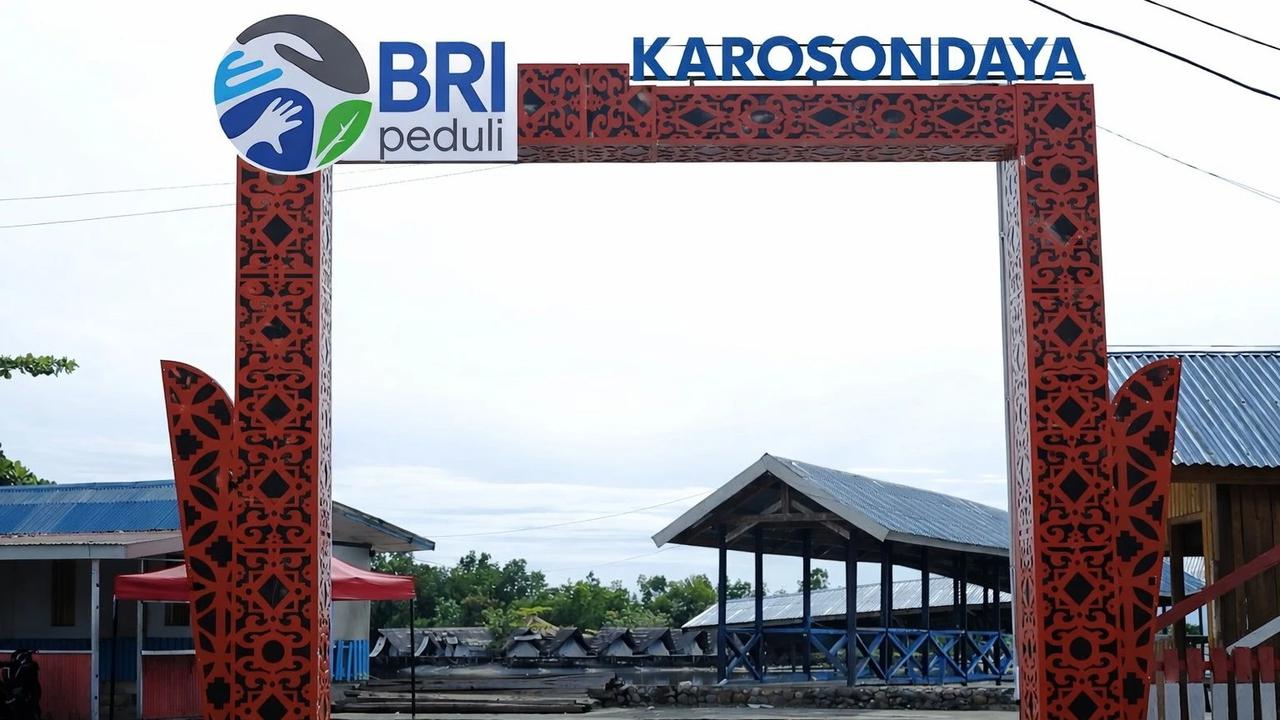 Desa Sausu Tambu yang berlokasi di Kabupaten Parigi Moutong, Sulawesi Tengah