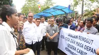 Mensos Agus Gumiwang di Bandung (Liputan6.com/dok Humas Kemensos)