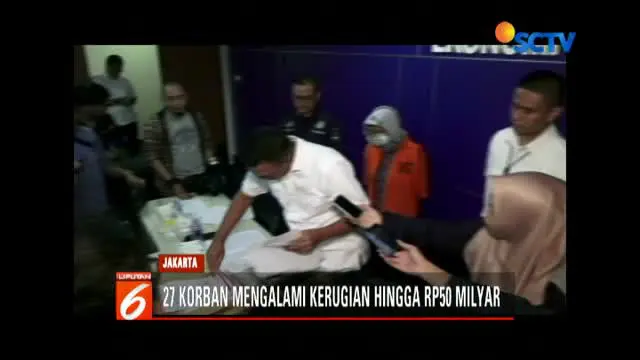 Bareskrim Tangkap Wanita Penipu Bermodus Dana Investasi Saham