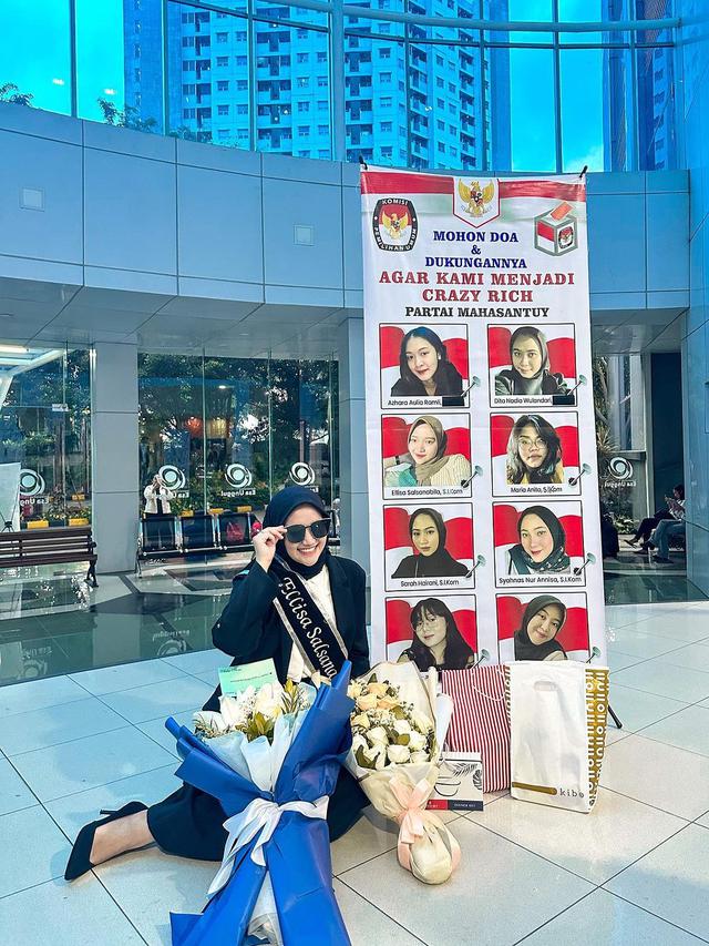 Nabila LIDA raih gelar sarjana (Foto: instagram nabilaellisa)