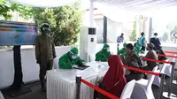 BIN menggelar rapid test di Bandung, Jawa Barat. (Istimewa)