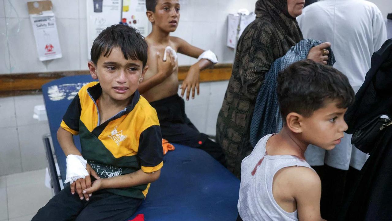 FOTO: Anak-Anak Kembali  Jadi Korban Serangan Udara Israel di Gaza