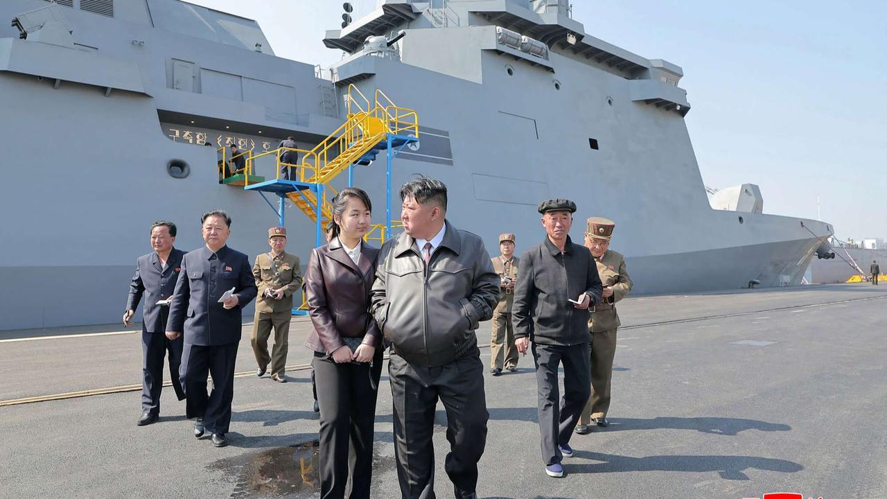 Kapal Perang Baru Korea Utara