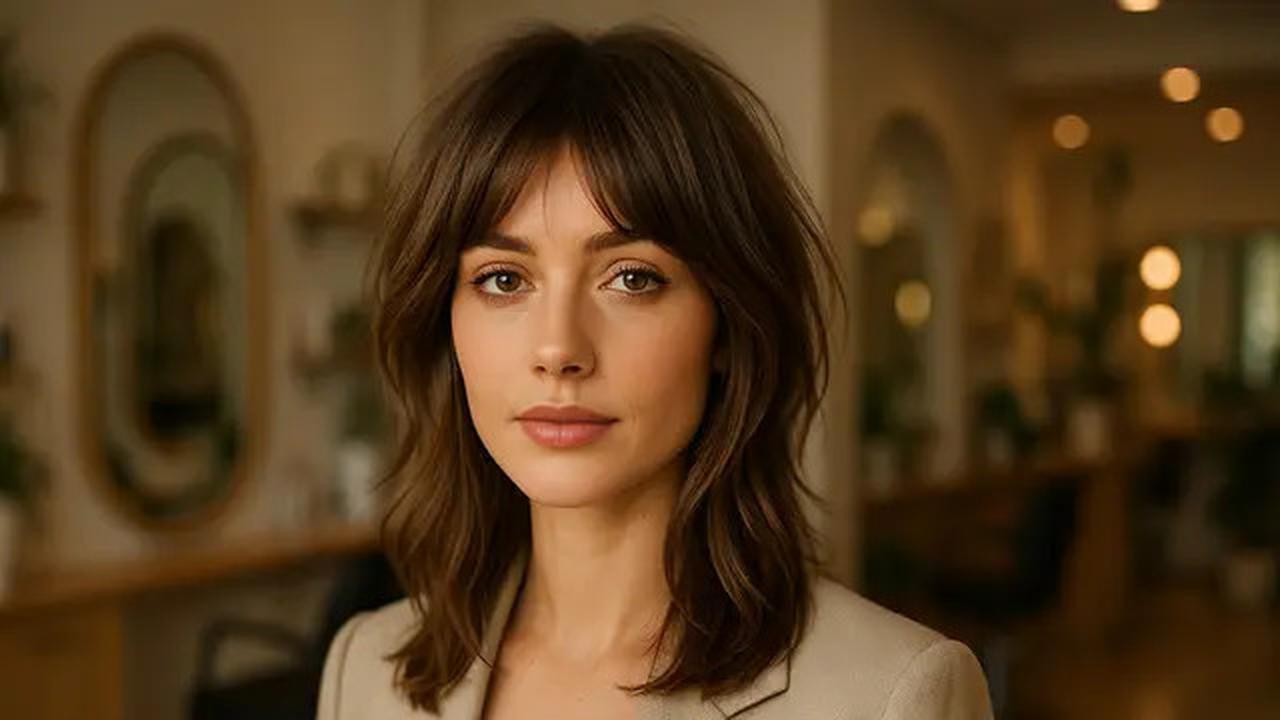 9 Model Rambut Shag Modern dengan Curtain Bangs, Potongan Awet Muda Anti Ribet