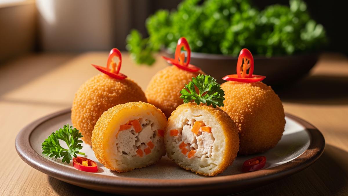 Resep Kroket Kentang Isi Ayam Wortel yang Lembut di Dalam dan Renyah di Luar