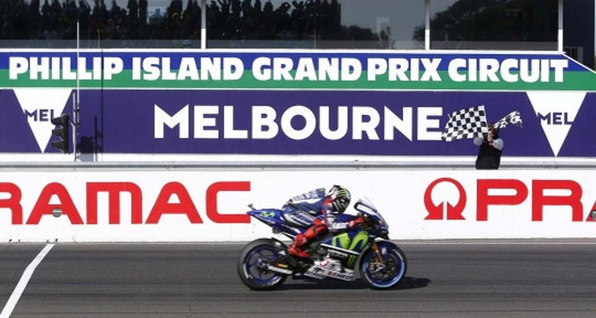 Duel sengit Marquez dan Lorenzo di sirkuit Phillip Island