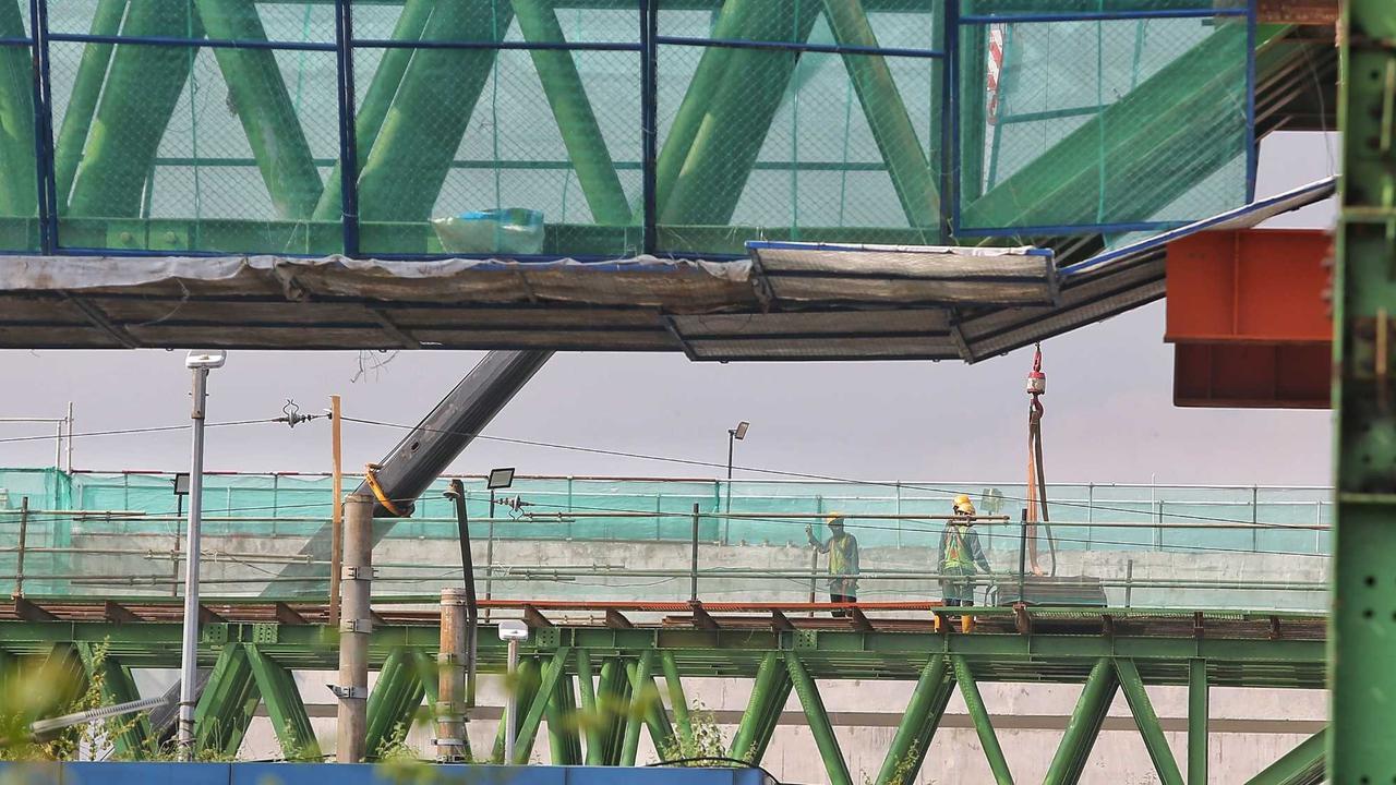 Proyek LRT Jakarta Fase 1B Velodrome–Manggarai
