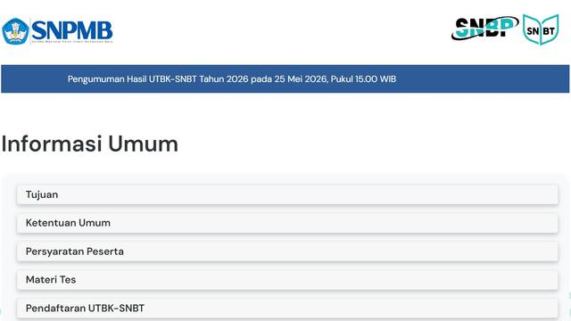 Cara Mengecek Pengumuman SNBT 2026