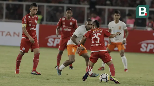 Liga 1 Indonesia 2018: Persija Jakarta Vs Borneo FC