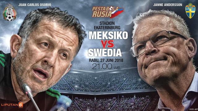 Jadwal Siaran Langsung Piala Dunia Di Trans 7 Meksiko Vs Swedia Pesta Bola Rusia Bola Com