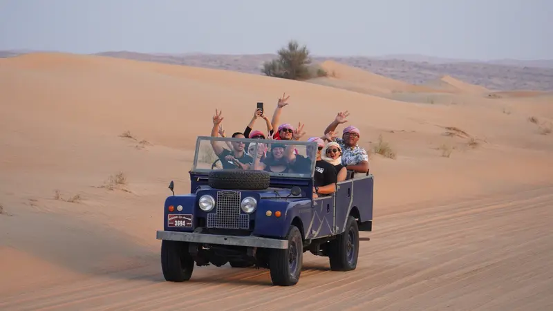 Pengalaman Ikut Safari Gurun Ekowisata di Dubai, Menikmati Lanskap Senja  sampai Makan Malam di Desert Camp - Lifestyle Liputan6.com