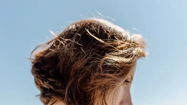 Ilustrasi Rambut Mengembang