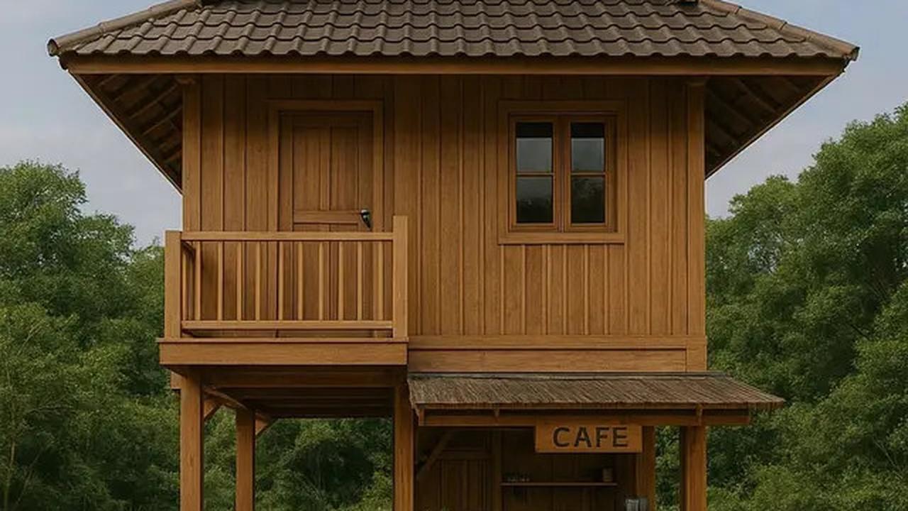 5 Model Rumah Minimalis di Kampung dengan Kafe Mini untuk Nongkrong, Cozy dan Homey