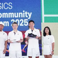 Gelaran seru yang menggandeng sejulah komunitas tenis dan padel bersama Asics.