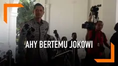 Komandan Kogasma Demokrat Agus Yudhoyono datang ke istana, Agus mengaku memenuhi undangan Presiden Jokowi.