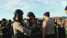 Ratusn Brimob Polda Papua dikerahkan untuk mengejar kelompok besenjata Sabinus Waker yang menembak 7 anggota Brimob di Tembagapura Papua