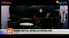 Para remaja berhijab asal Garut, Jawa Barat ini tergabung dalam grup band aliran metal. Bagaimana ceritanya?