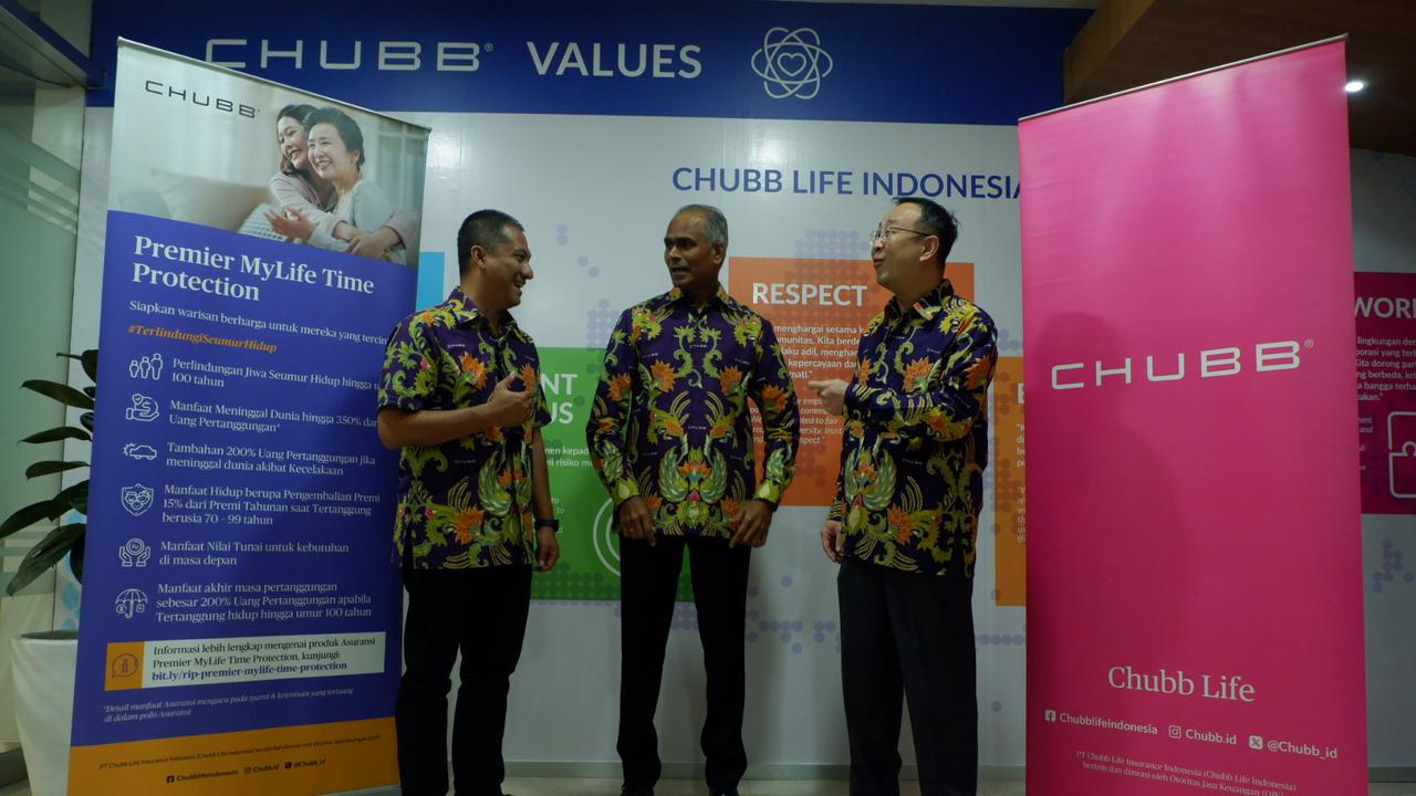 Chubb Life Indonesia meluncurkan Produk Premier MyLife Time Protection. Produk asuransi kecelakaan dan jiwa yang komprehensif. (Dok Chubb Life)