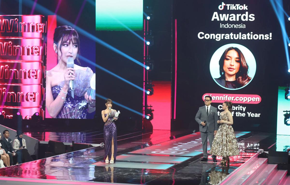 FOTO: Malam Spektakuler TikTok Awards 2025 Hadirkan Deretan Bintang dan Pemenang Terfavorit