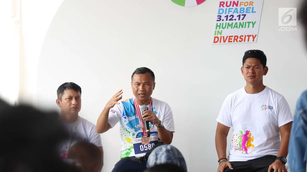 Sambut Asian Para Games 2018 dan Hari Difable Lewat Run For Difable 2017