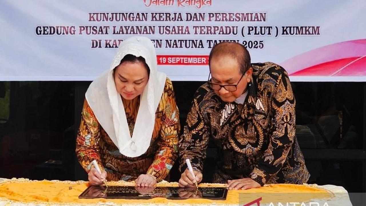 Resmikan PLUT Natuna Senilai Rp4 Miliar, Sesmen UMKM: Dukung UMKM Berdaya Saing di Perbatasan