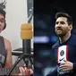 Instagram FIFA Banjir Komentar Kocak Warganet Usai Unggah Lagu Ciptaan Aldi Taher untuk Lionel Messi. (Doc: YouTube | Aldi Taher/&nbsp;Anne-Christine POUJOULAT / AFP)