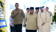 Prabowo Datangi Kedubes Qatar, Sampaikan Belasungkawa untuk Sheikh Hamad