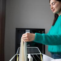 Jemuran Pakaian Berkualitas yang Kokoh dan Tahan Lama, Cocok untuk Pemakaian Sehari-hari