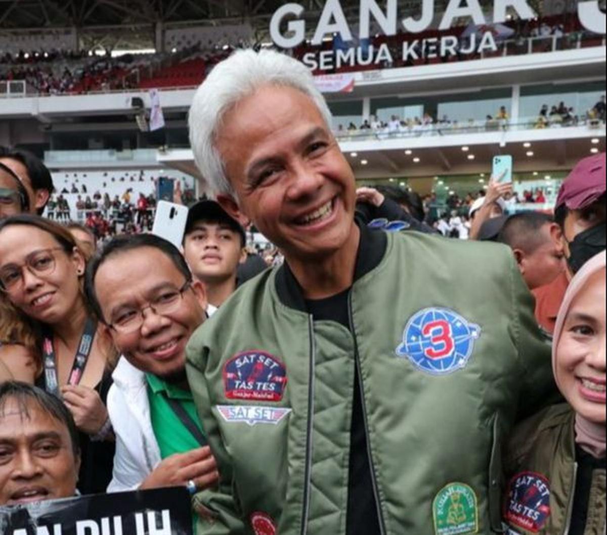 Calon presiden nomor urut 03 Ganjar Pranowo tidak menyampaikan selamat pada Prabowo Subianto-Gibran Rakabuming Raka usai ditetapkan sebagai pemenang Pilpres 2024.