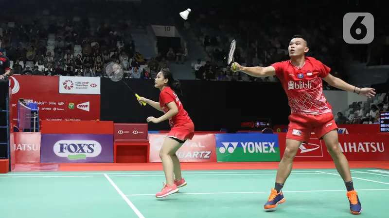 Rivaldy / Mentari Kandas di Babak Pertama Indonesia Master 2020