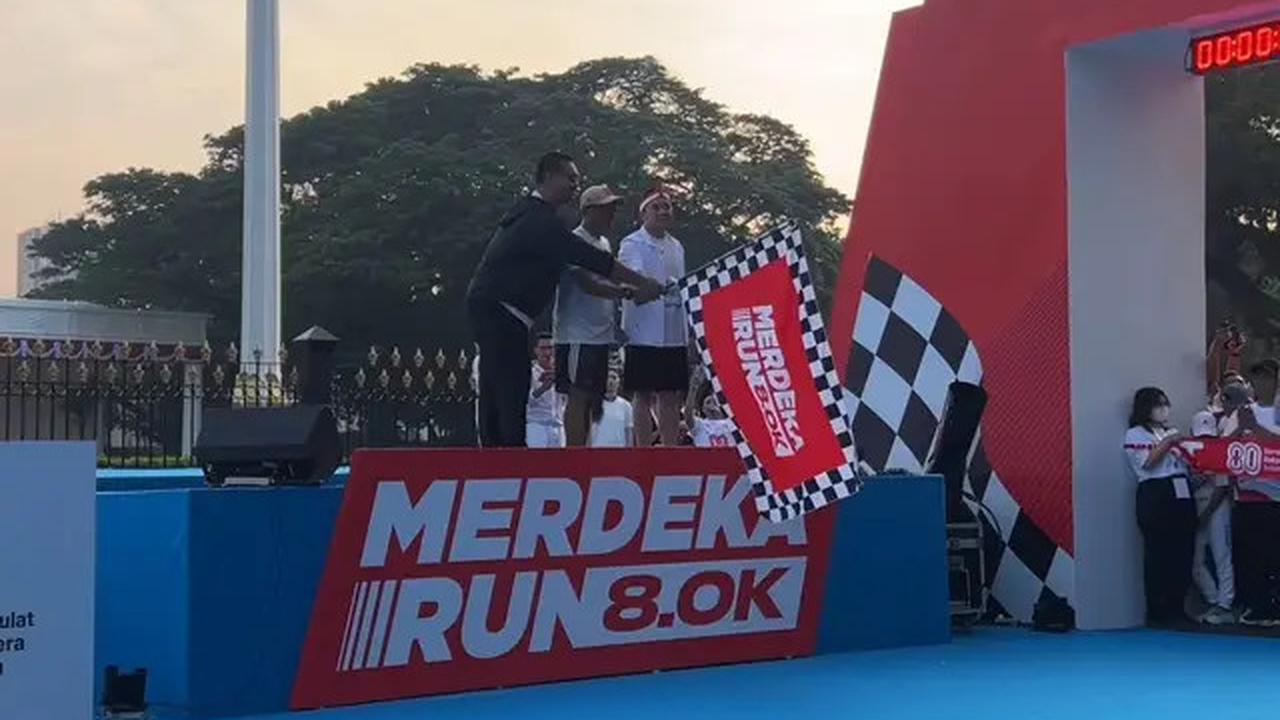 Sejumlah Menteri Jadi Peserta di Merdeka Run, Cak Imin, Sri Mulyani hingga Veronica Tan Ikut Lari