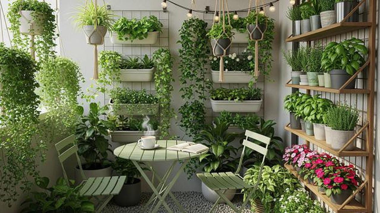 7 Desain Balkon Mini Ala Kafe Kecil, Cozy untuk Nongkrong di Rumah