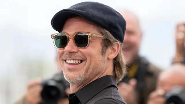 Adu Gaya Brad Pitt dan Leonardo DiCaprio di Festival Film Cannes