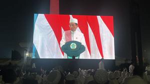 Warga Apresiasi Fasilitas Zikir Kebangsaan Monas, 100 Ribu Orang Hadir