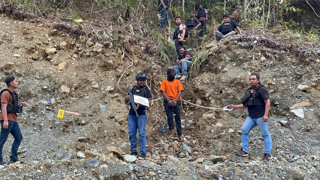 Berbagi Tugas Anak Buah Aibon Kogoya, Pelaku Pembunuhan 2 Personel Polisi di Nabire Papua