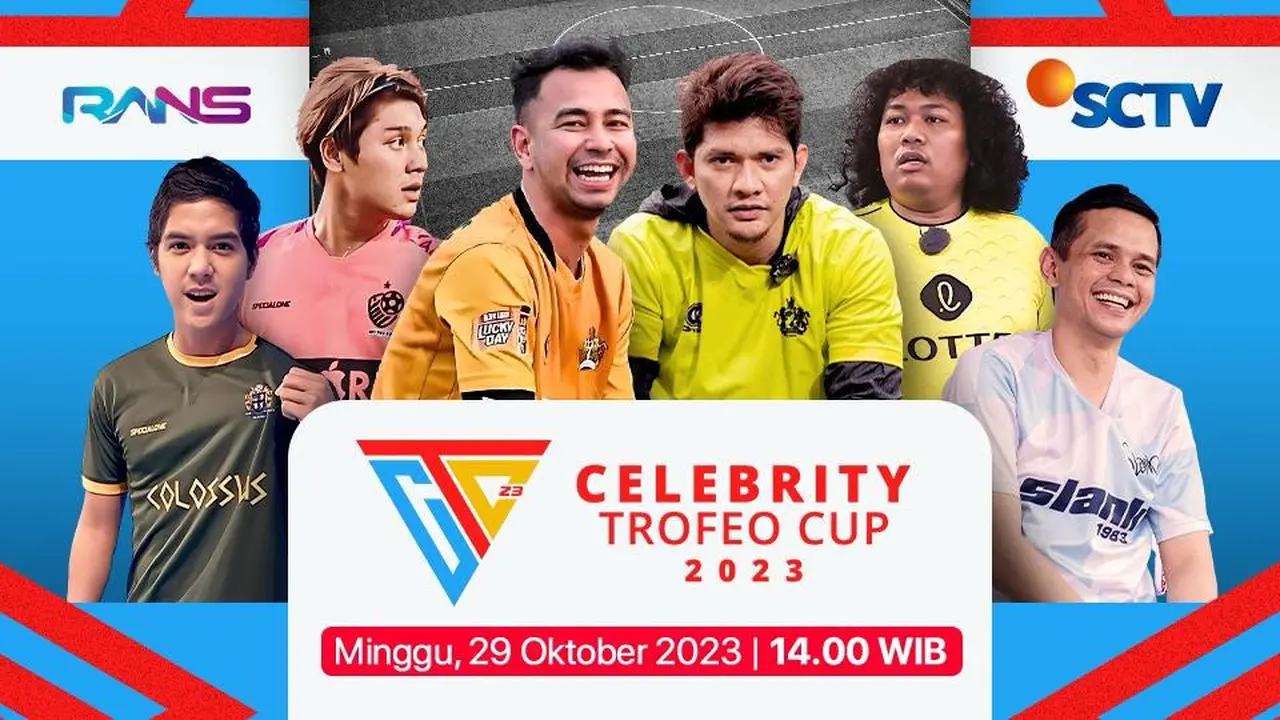 Saksikan Celebrity Trofeo Cup 2023 Weekend Ini di Vidio, 29 Oktober 2023