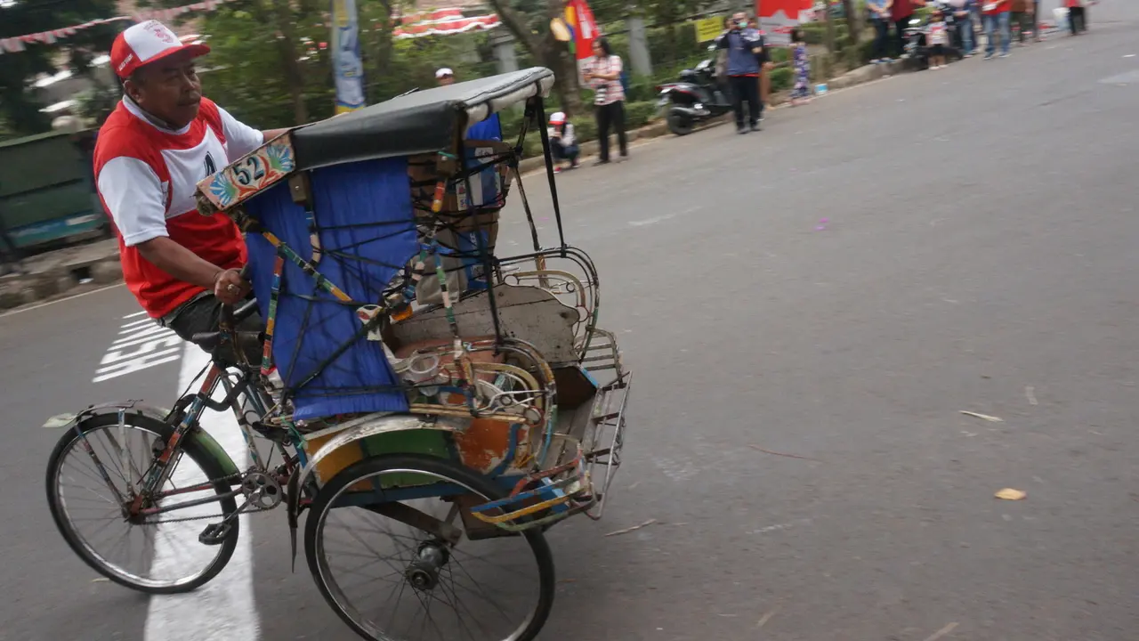 Lomba balap becak