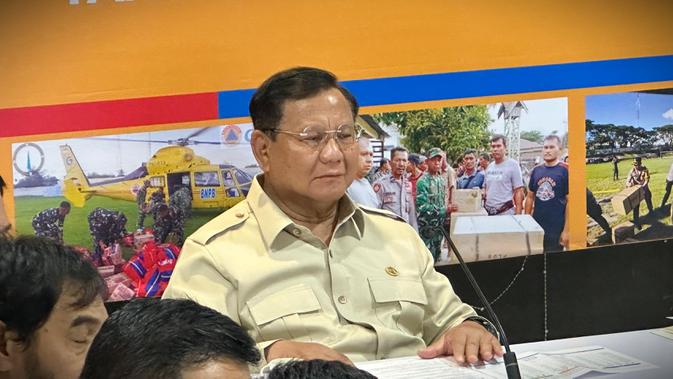 Prabowo Saat Ratas Bencana Sumatra di Aceh: Kondisi Memang Cukup Memprihatinkan
