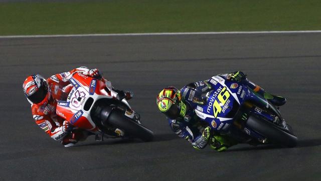 Valentino Rossi, Andrea Dovizioso, Marc Marquez, MotoGP