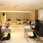 Kepala Perpustakaan Nasional Muhammad Syarif Bando menghadiri Rapat Dengar Pendapat (RDP) dengan Komisi X DPR RI melalui video teleconference jakarta (16/4/2020). (Liputan6.com/ Ist)