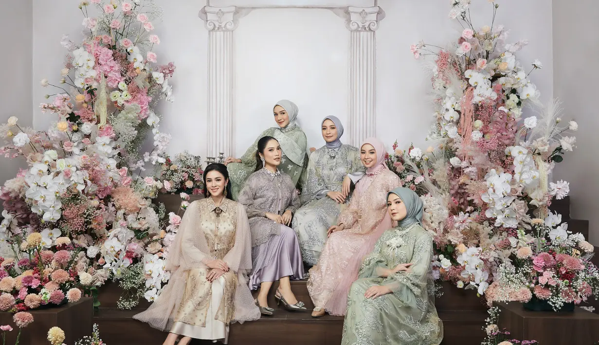 Selain Archipelago Series, Klamby juga meluncurkan koleksi "Prive" yang ditujukan bagi para pelanggan tercinta yang ingin tampil simpel namun tetap elegan dan mewah pada hari raya. [Foto: Klamby]