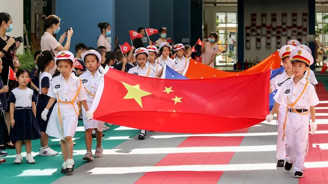 FOTO: 23 Tahun Penyerahan Hong Kong dari Inggris ke China