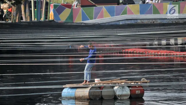 Pemprov DKI Jakarta Kembali Pasang Waring 100 Meter