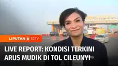 Kami ajak Anda untuk memantau kembali jalur mudik kali ini di Cileunyi, Jawa Barat dan juga di Cirebon. Kami ajak Anda untuk Yuliana Fonataba dan Meidy Aries.