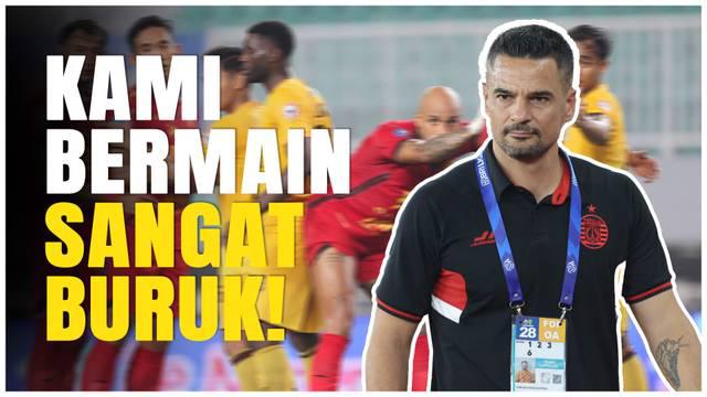 Berita Video, komentar Carlos Pena setelah Persija kalah dari Semen Padang pada Minggu (27/4/2025)