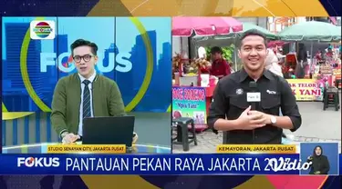 Fokus edisi (17/06) mengangkat beberapa berita di antaranya, Calon Haji Gelombang I Bertolak ke Makkah, Serunya Akhir Pekan di Jakarta Fair, Manis Legit Kue Pukis Jumbo.