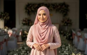 8 Tips Memilih Warna Gamis Syar’i agar Wajah Terlihat Cerah untuk Kondangan Siang (Gemini AI)